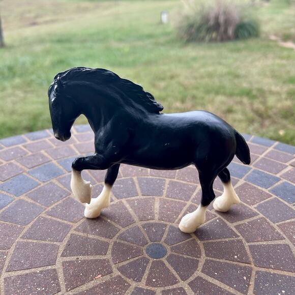 Breyer Other - Preowned Breyer Clydesdale Black 6” X 5” Ready For Playtime!
